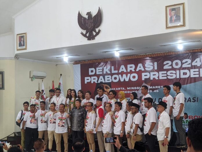 Prabowo Mania 08 Resmi Deklarasikan Prabowo Subianto Presiden 2024 ...