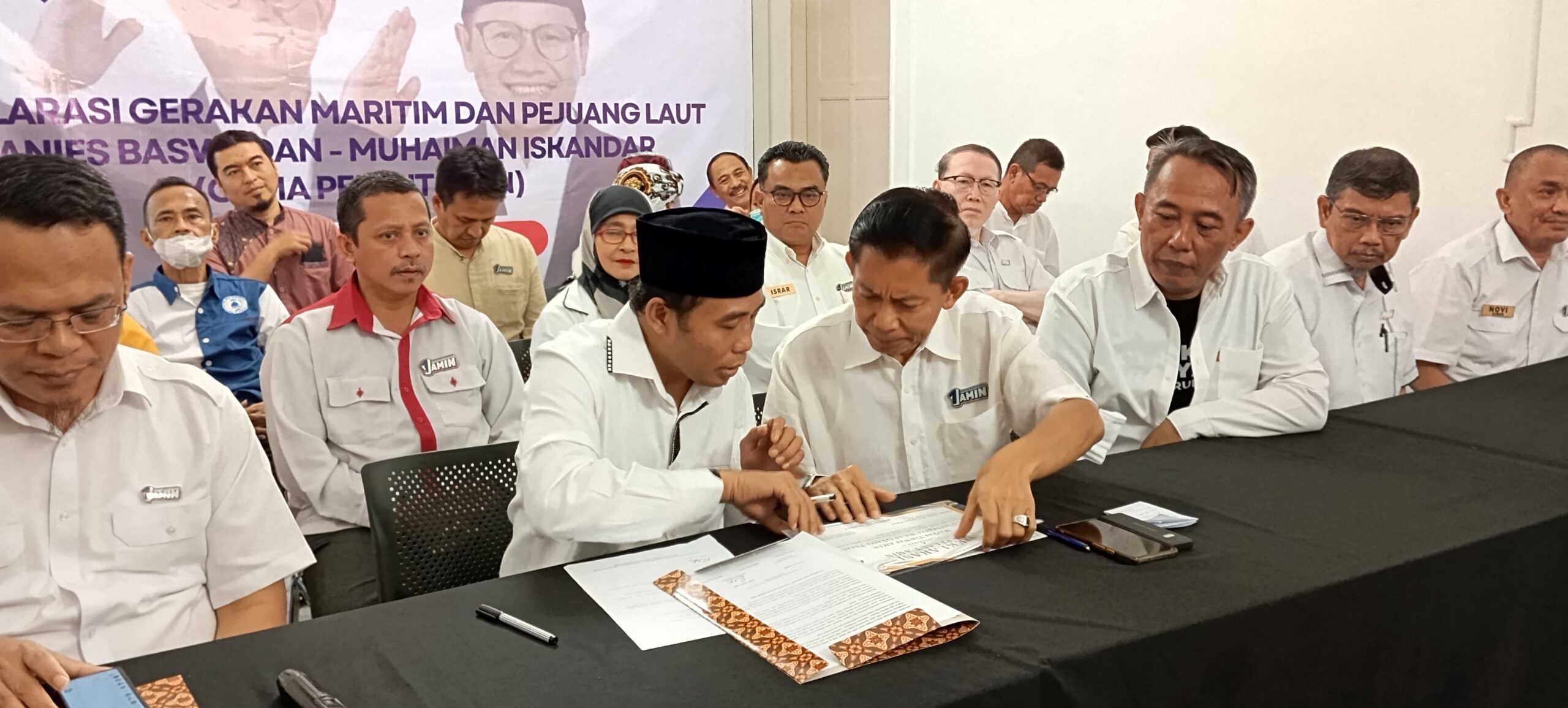 Deklarasi Gerakan Maritim Dan Pejuang Laut Untuk Anies Baswedan ...